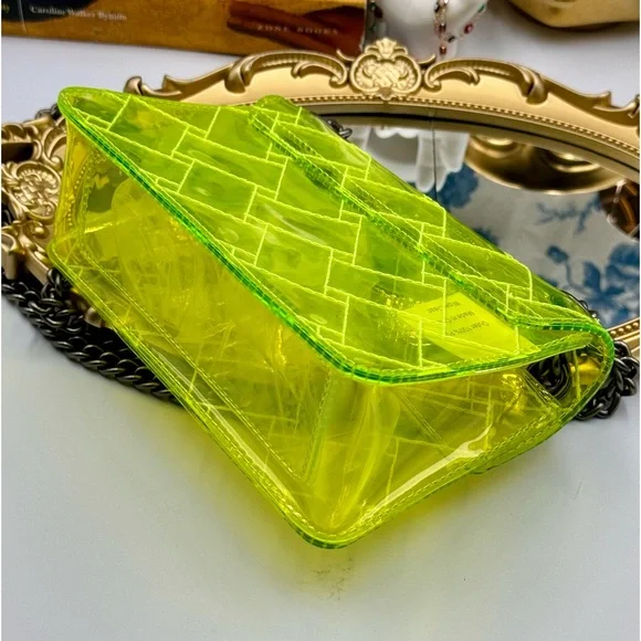 🆕 KURT GEIGER LONDON 🧿 NWOT Mini Kensington PVC Crossbody Bag